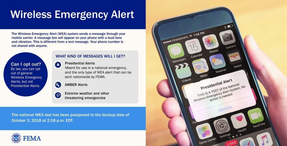 Wireless Emergency Alert