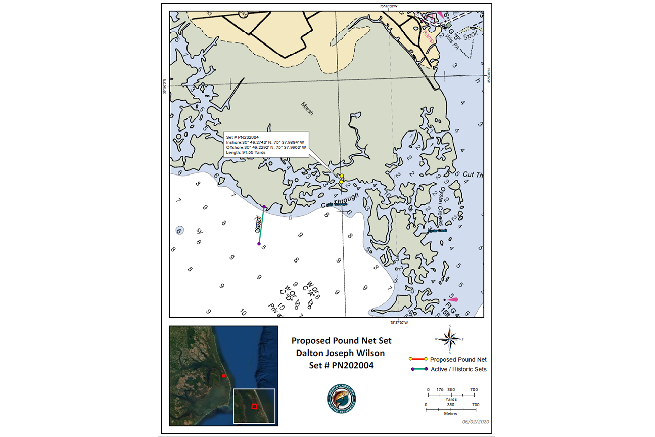 Proposed pound net set in Dare County - The Coastland Times - The Coastland Times