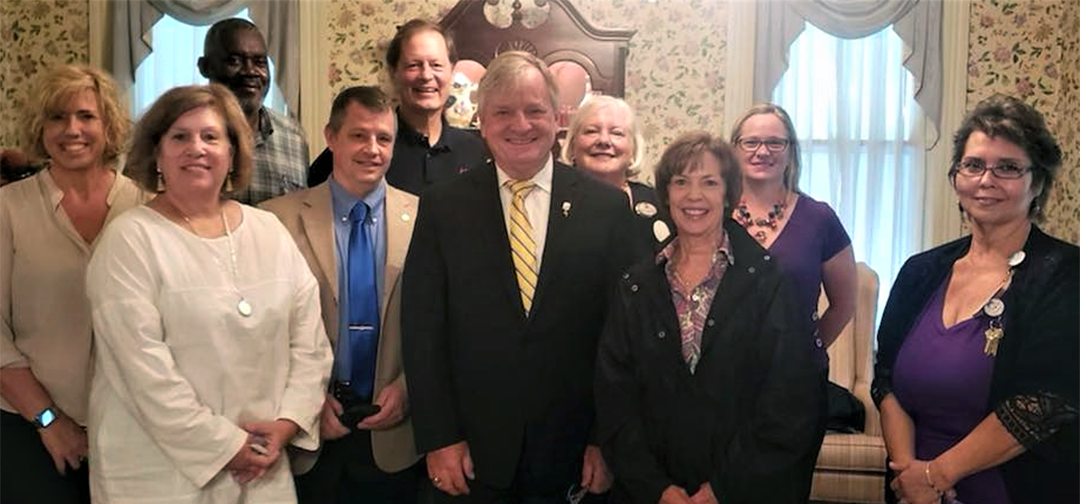 Treasurer Dale R. Folwell visits Currituck County The